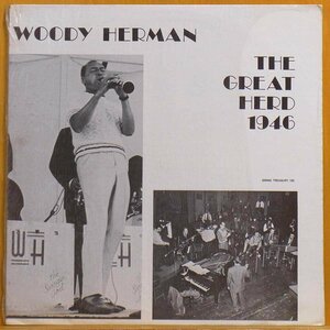 ●シュリンク美品!MONO!★Woody Harman(ウディ ハーマン)『The Great Herd 1946』 US? LP #60022