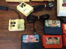 Nintendo Famicom 2consoles Family Basic 2Keyboards 23games 任天堂 ファミコン 本体2台 キーボード ゲーム23本 動作品有 A247_画像6