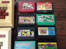 Nintendo Famicom 2consoles Family Basic 2Keyboards 23games 任天堂 ファミコン 本体2台 キーボード ゲーム23本 動作品有 A247_画像8