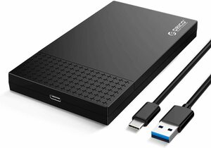 ORICO USB-C 2.5インチ HDDケース 3.1 GEN1 SSDケース SATA3.0 ハードディスクケース 4TBま