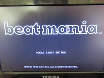 KMG1284★PS ビートマニア BEATMANIA ケース説明書付き表ジャケット無し 起動確認済み 研磨・クリーニング済み プレイステーション_画像8