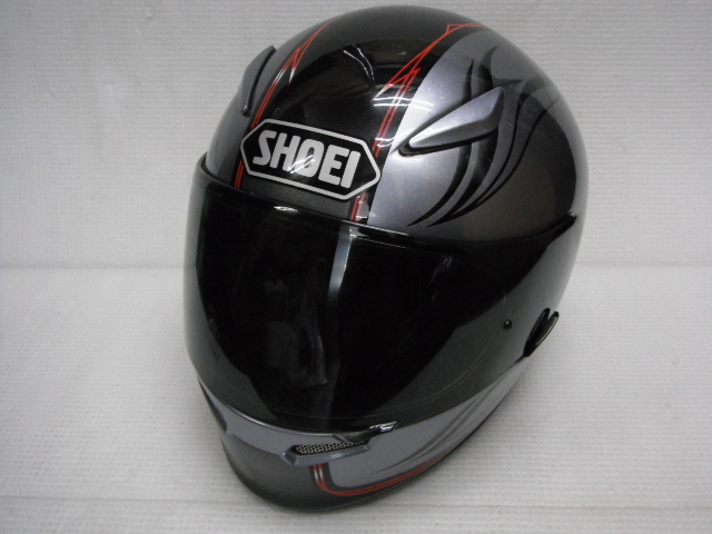 フルフェイスヘルメット SHOEI Z6 M グレー オートバイ バイク