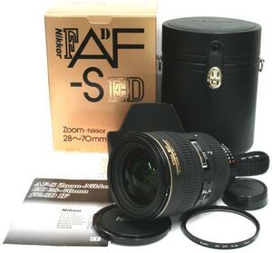 #SB1038■ニコンEDレンズ ＡＦ-S ＮＩＫＫＯＲ28-70㍉/F2.8Ｄ■