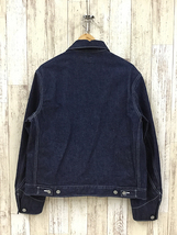 127BH Scye BASICS 19ss DENIM ZIPUP WORK JACKET 5119-61523【中古】_画像2