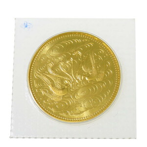 皇陛下御在位六十年記念10万円金貨 昭和61年 コイン K24ゴールド ユニセックス