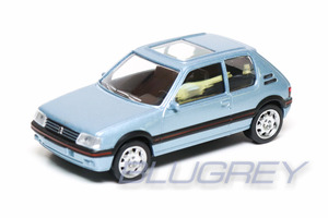  Norev 1/43 Peugeot 205 GTI light blue 1991 NOREV PEUGEOT 205 GTI 1991 LIGHT BLUE 430201