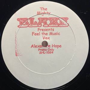 BLAZE feat. ALEXANDER HOPE/FEEL THE MUSIC