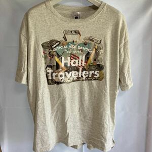 Official髭男dism ★ 2019/2020 Hall Travelers ツアーロゴプリント 半袖 Tシャツ M