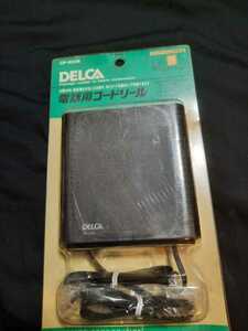  Showa Retro DELCA telephone for cord reel modular jack correspondence CP-500B unused . close 