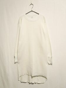 Deadstock 1980's Hanes fishtail long sleeve thermal cutsew