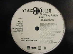 Bounty Killer ： It's A Party Remix F. Nona Hendryx 12'' ((Mila's Extended Radio Mix F. Mr.Gentleman + Bana Cee/落札5点で送料無料