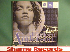 Carleen Anderson ： Nervous Break Down 12'' (( Soul Solution ''Uptown B&E Swing'' Mix / Pogo & Swift Mix / 落札5点で送料無料