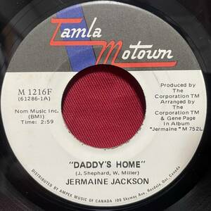 ◆カナダ7”s!◆JERMAINE JACKSON◆DADDY'S HOME◆