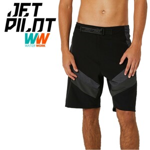 Jet Pilot Jetpilot 2023 Брюки Брюшные Шорты Оптимальная мужская доска S22900 Черный/уголь 32 Морский хлеб