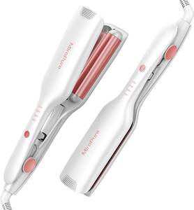 ヘアアイロン カール ウェーブアイロン 26㎜ 挟むだけで可愛い カールアイロン