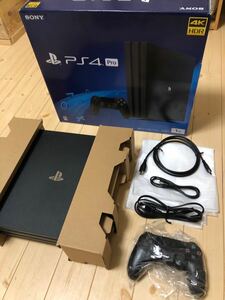 PS4 Pro 最終型番7200B プレイステーション4 PlayStation 4 プレステ　プロ SONY ジェットブラック