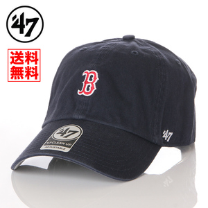 【新品】47BRAND ボストン レッドソックス B 帽子 紺 ネイビー キャップ 47キャップ 47ブランド メンズ レディース B-BSRNR02GWS-NY