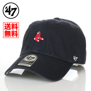 【新品】47BRAND ボストン レッドソックス 帽子 紺 キャップ 靴下 47キャップ 47ブランド メンズ レディース ネイビー B-BSRNR02GWS-NYB
