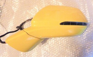  Chevrolet Camaro left door mirror A1XC turn signal & electric storage 14P 4 generation 84296193 yellow beautiful goods *