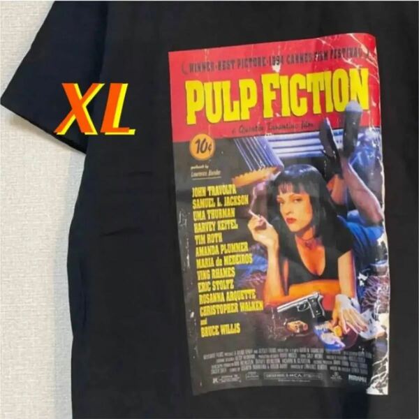 【新品】 PULP FICTION ヴィンテージスタイルTシャツ XL