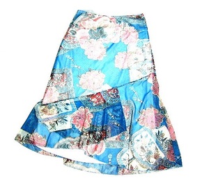  Roo mania made MORGAN Morgan floral print power net skirt 