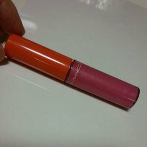 * MAC lip glass sp lashing lip gloss pink series 