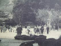 戦前絵葉書 岐阜 岐阜公園 (G86)_画像2