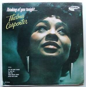 ◆ THELMA CARPENTER / Thinking of you Tonight ◆ Coral CRL-57433 (color:promo) ◆