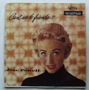 ◆ JANE POWELL / Can ' t We Be Friends? ◆ Verve MGV-2023 (VRI:dg) ◆ S