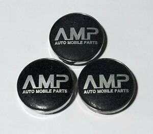 AMP AUTO MOBILE PARTS センターキャップ アルミホイール用 3枚 