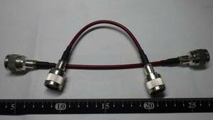  flexible semi rigid cable 3.3mm:NP-NP connector attaching 1 pcs 