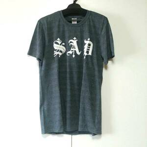 チャコールグレー M SADS midst of mayhem 黒夢 清春 SAD Tシャツ KUROYUME KIYOHARU SADS サッズ