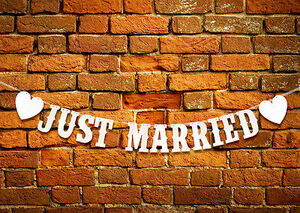 * wedding Galland * photo wedding wedding front .. two next . welcome board decoration mobile JUST MARRIED