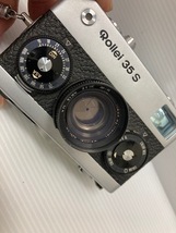 2259* Rollei ローライ 35 S Sonnar 2.8/40 シルバー コンパクト フィルムカメラ ソフトカバー付 動作未確認 ジャンク品 現状品_画像2