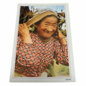 ■☆アジアン雑貨　ネパール・ポストカード　ネパールの人々（NPE-10）