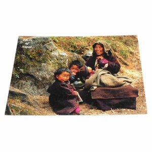 ■☆アジアン雑貨　ネパール・ポストカード　ネパールの人々（NPE-16）