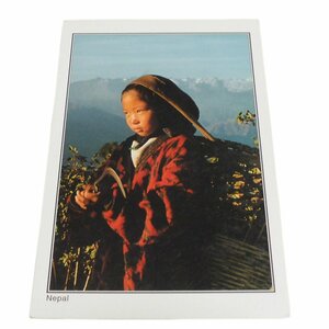 ■☆アジアン雑貨　ネパール・ポストカード　ネパールの人々（NPE-20）