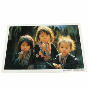 ■☆アジアン雑貨　タイ・山岳民族・ポストカード（TMP-18）