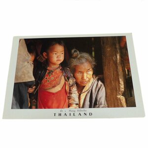 ■☆アジアン雑貨　タイ・山岳民族・ポストカード（TMP-19）