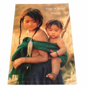 ■☆アジアン雑貨　ネパール・ポストカード　ネパールの人々（NPE-1）