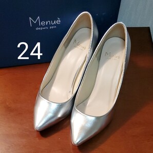 エナメルパンプス 24センチ