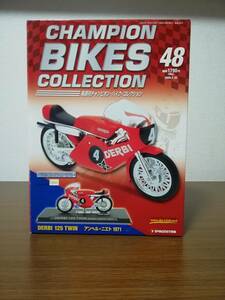 隔週刊 チャンピオン・バイク・コレクション 1/24　No.48　DERBI 125 TWIN アンヘル・ニエト 1972