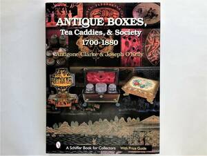 Antique Boxes, Tea Caddies, & Society 1700-1880 античный box кейс Tea Box Caddy чай Cade .-Card Sewing box