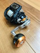 ダイワ　LIGHT GAME X ICV 200H 右ハンドル　タイラバ　タチウオテンヤ　ライトゲームに是非！DAIWA PEライン付き。パワーハンドル_画像3