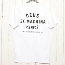 【送料無料】半袖Tシャツ バックプリントTEE Deus Ex Machina デウス エクス マキナ VENICE SKULL S/S TEE DMH31645C　WHT　 XLサイズ_画像3
