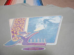 １９８０S HOBIE オールドサーフ サーフィン スケートボード ビンテージ Tシャツ CALIFORNIA VINTAGE SURFING SURFER SKATEBOARD ANTIQUES