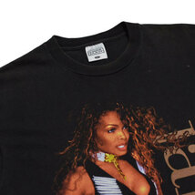【Vintage T-Shirt / ヴィンテージ Tシャツ】Janet Jackson World Tour. 93 - 94 , ジャネット・ジャクソン《SIZE : L》_画像4