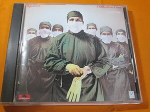 ♪♪♪ レインボー Rainbow 『 Difficult To Cure 』国内盤 ♪♪♪