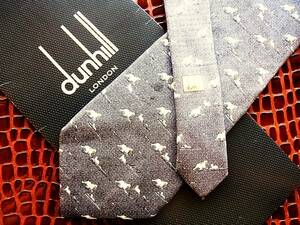 *E1487R* stock disposal SALE*[ seal ][dunhill] Dunhill. necktie 
