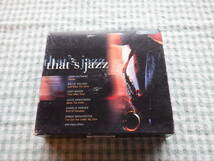 B7　中古CD『ｔｈａｔ'ｓ　ｊａｚｚ～ＣＤ３枚組』～ＣＤのみ　歌詞カードなし_画像1